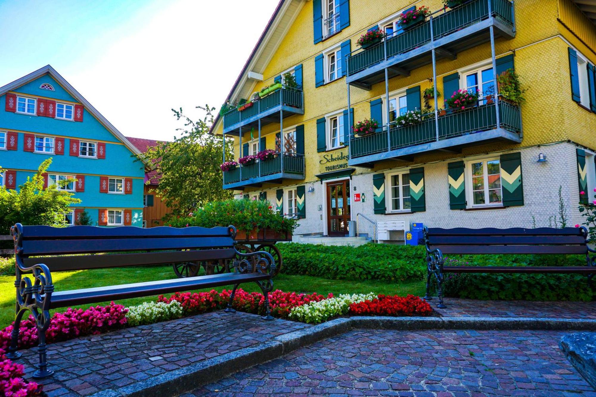 Ferienwohnung Bergpfote - Hund Herzlich Willkommen Scheidegg Zewnętrze zdjęcie